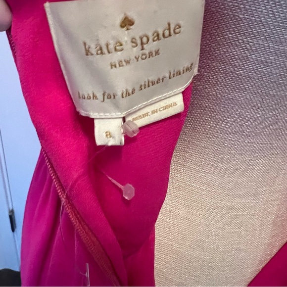 NEW KATE SPADE SCENIC ROUTE RUFFLE BACK MINI DRESS - Picture 13 of 15